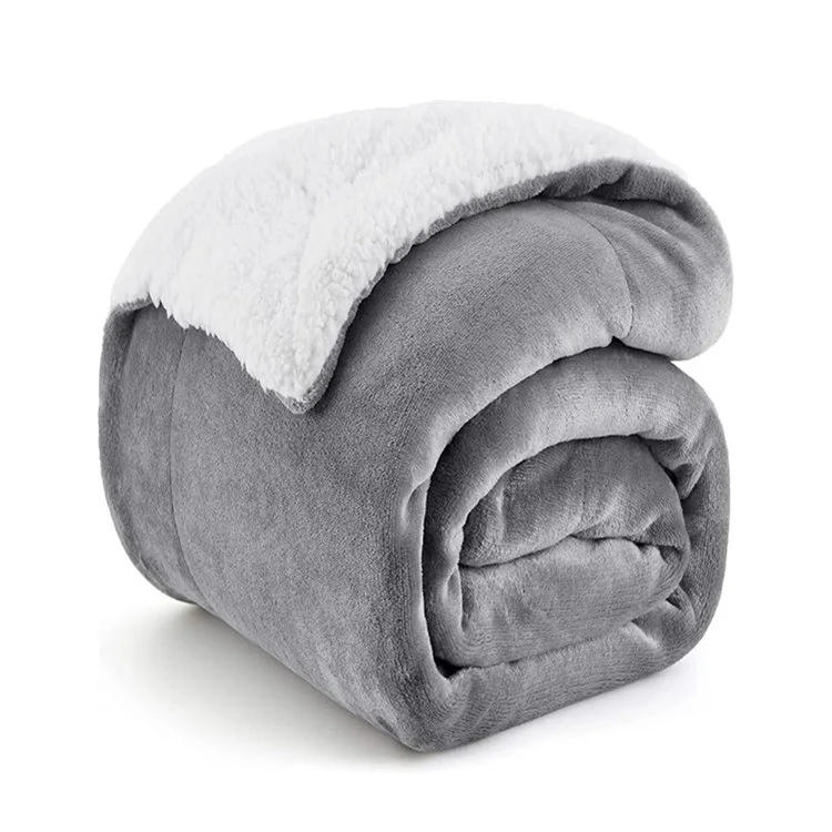 %100 Polyester Şerpa Battaniye