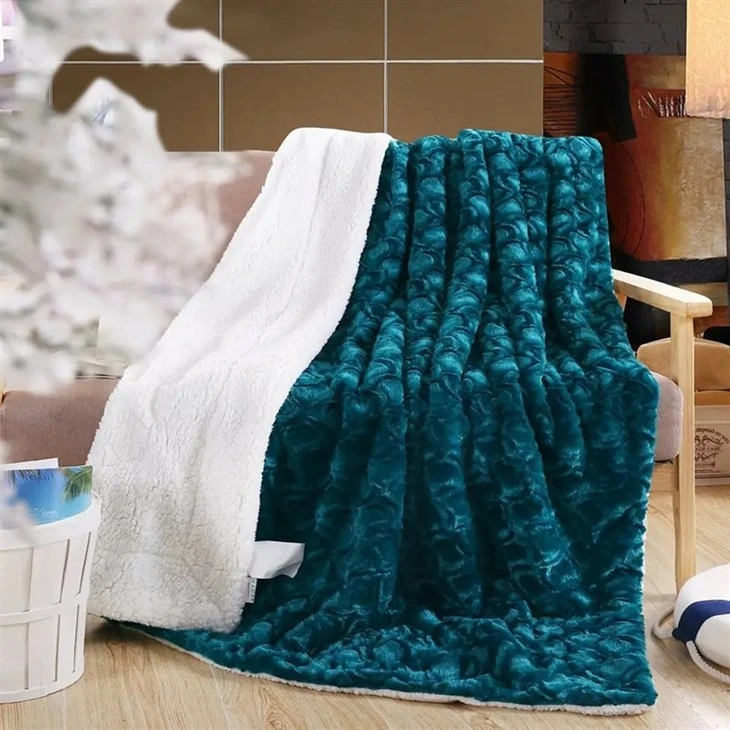 sherpa flannel blanket