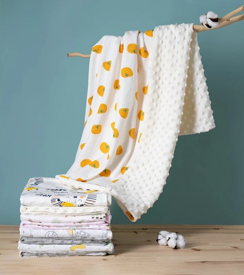 Minky Dots Blankets 
