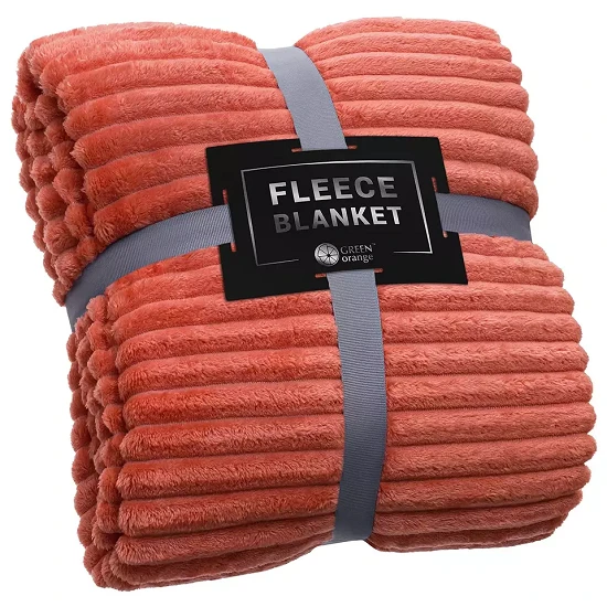 Super Soft Striped Blanket