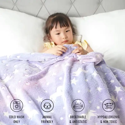 Purple Luminous Blanket Purple Luminous Blanket