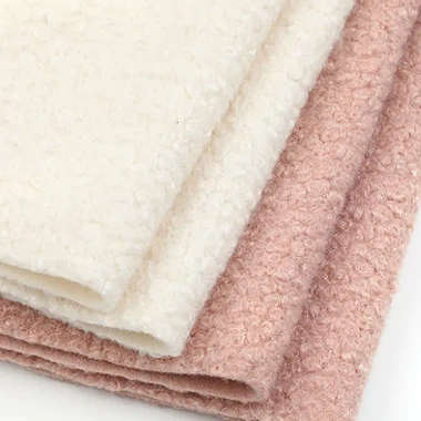 Ceket ceketi için% 100 polyester Sherpa Teddy Polar kumaş