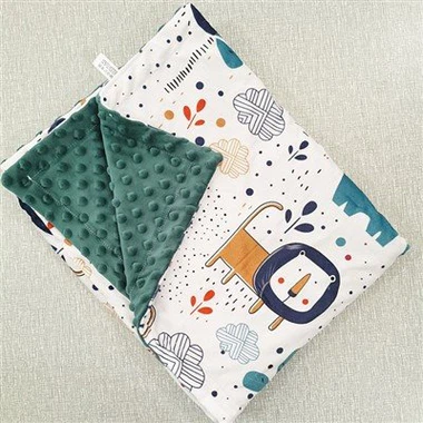 Hayvan Baskılı Bebek Battaniyeleri