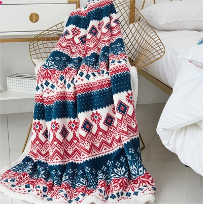 Çift Katlı Noel Battaniyesi