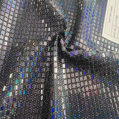 Metalik Payetler Kumaş