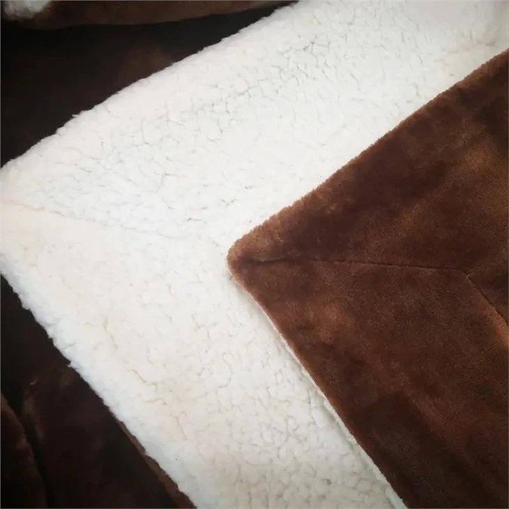 Warm Sherpa Blanket For Cozy Winter Free Sample