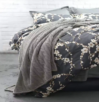 Blend Sweater Knitted Blanket