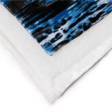 Mikrofiber baskı battaniyesi
