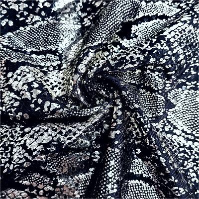 % 95 Polyester% 5 Spandex Yaldızlı Kumaş