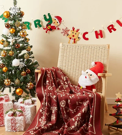 Noel tarzı battaniye