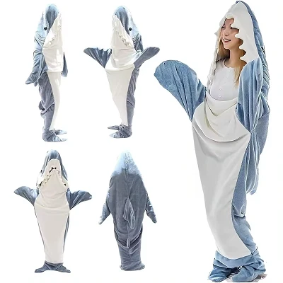 Shark Hoodie Battaniyesi