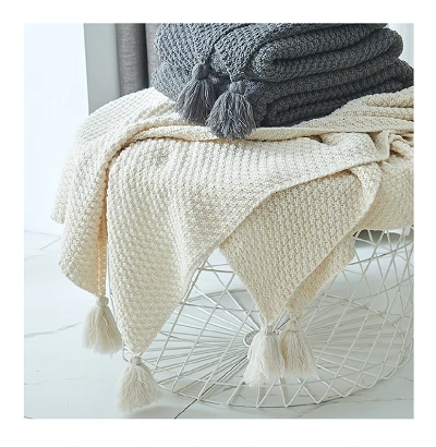 Sofa Blanket Tassels