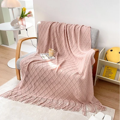 Tassel Baby Blanket Tassel Baby Blanket